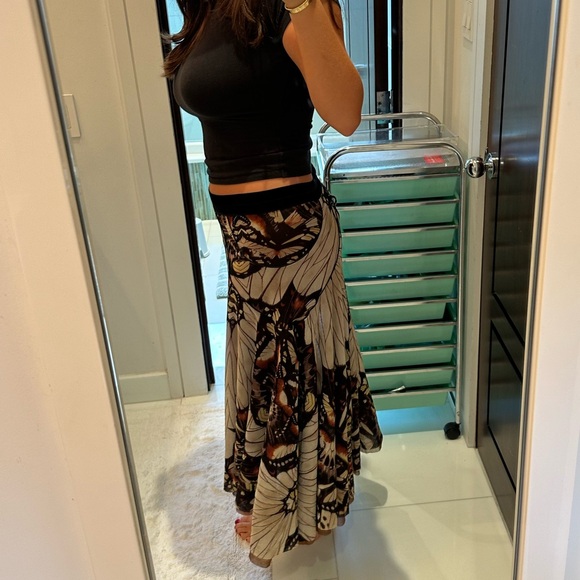 JEAN PAUL GAULTIER BUTTERFLY SKIRT - Picture 2 of 8